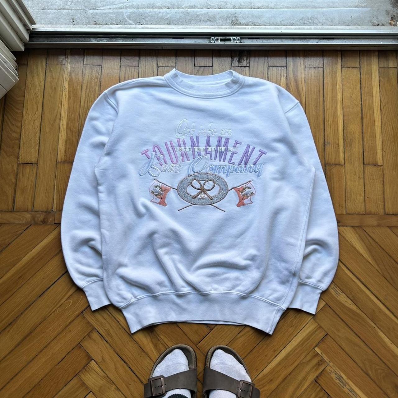 1990s Best Company Sweatshirt White M