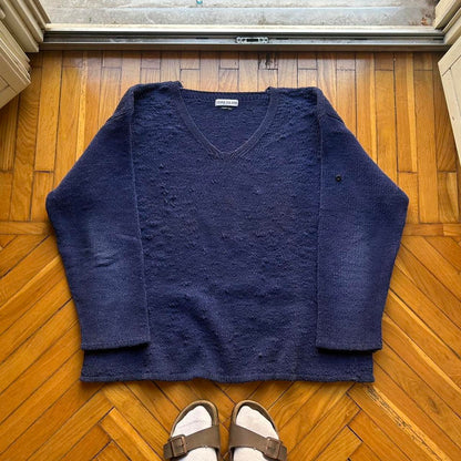 A/W 1996 Stone Island Chenille Knitted Jumper XL
