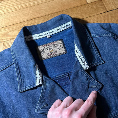 1990s Armani Jeans Denim Jacket L