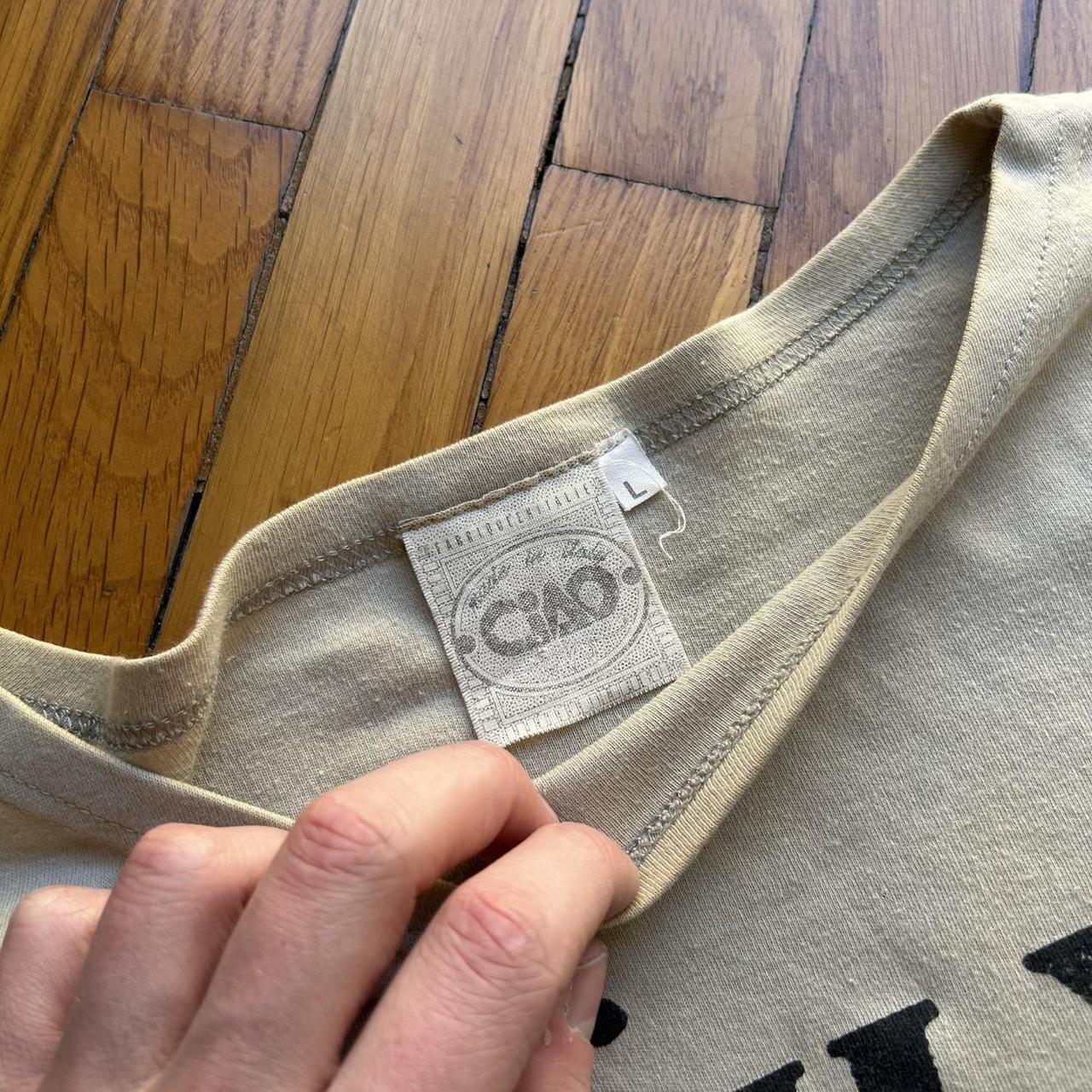 1990s Ciao Graphic T Shirt L