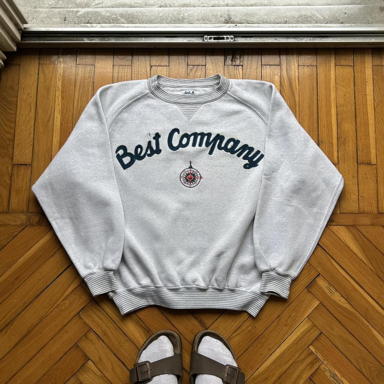1980s Best Company Sweatshirt Grey S