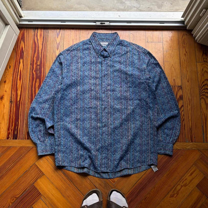 1990s Missoni Sport Pattern Shirt L