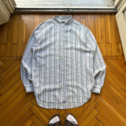 1980s Emporio Armani Striped Shirt L