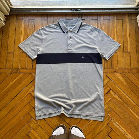 1990s Emporio Armani Polo Shirt Grey S