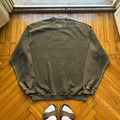 1990s Avirex Sweatshirt Khaki XXL