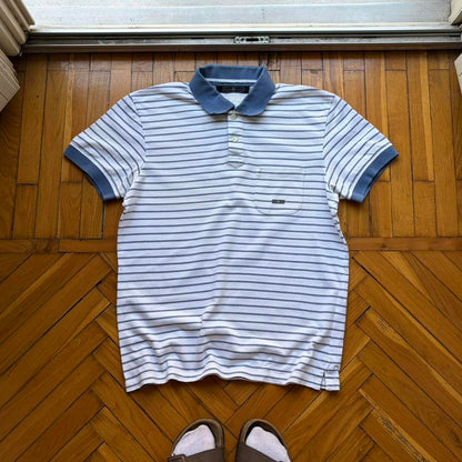 S/S 2008 Stone Island Denims Striped Polo Shirt M