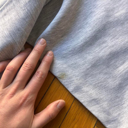 1990s Nike Spellout Sweatshirt Grey L