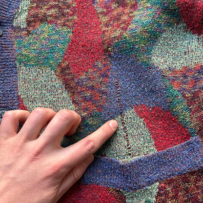 1990s Missoni Sport Knitted Cardigan M
