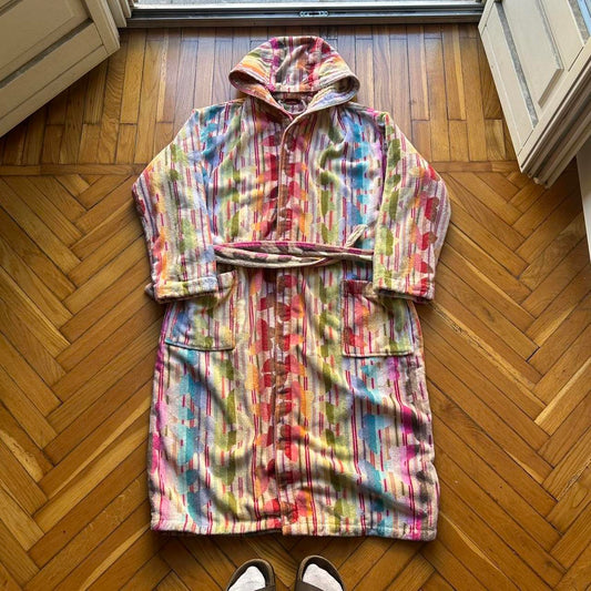 1990s Missoni Bathrobe / Dressing Gown L
