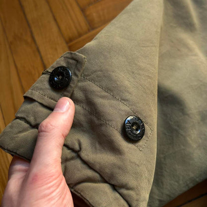 1980s Boneville Navy Arctic Parka Jacket Khaki XL