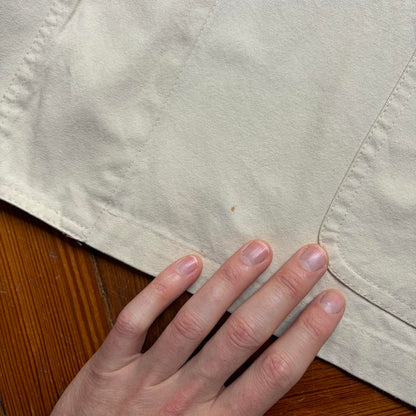 1990s Ralph Lauren Duffle Coat Cream L