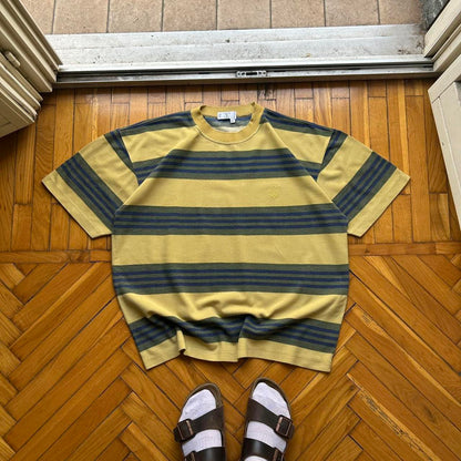 1990s Valentino Striped T Shirt XL