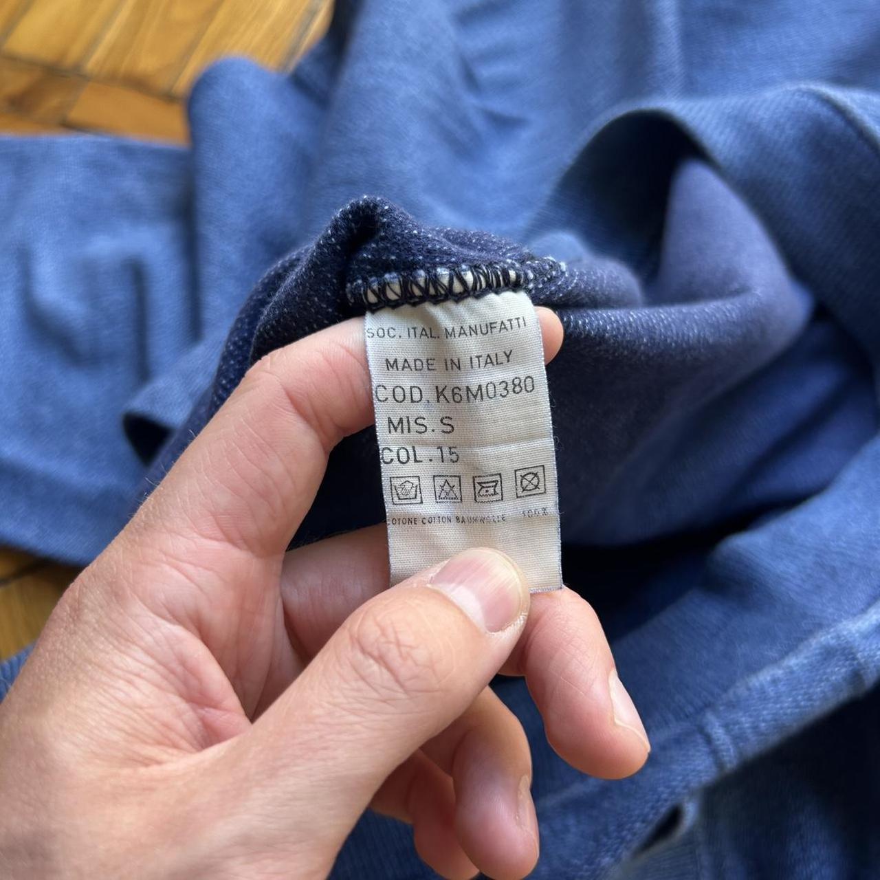 1980s Emporio Armani Sweatshirt Navy M