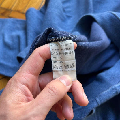 1980s Emporio Armani Sweatshirt Navy M