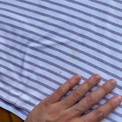 1990s Stone Island Striped Polo Shirt M