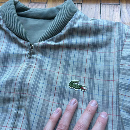 1990s Lacoste Chemise Reversible Bomber Jacket XL