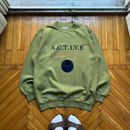 1980s Giorgio Armani Sweatshirt M