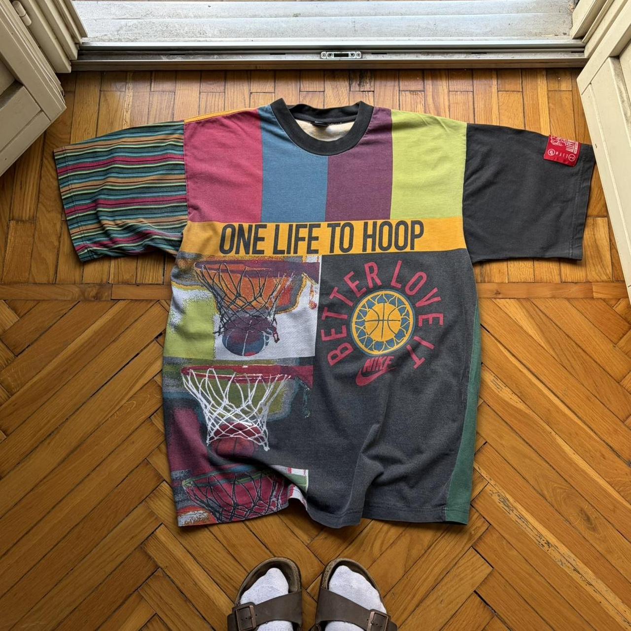 1990s Nike Alley Hoops T Shirt L