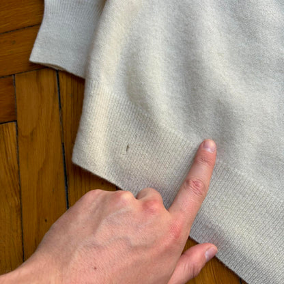 1980s Classics Of Emporio Armani Knitted Jumper Cream M