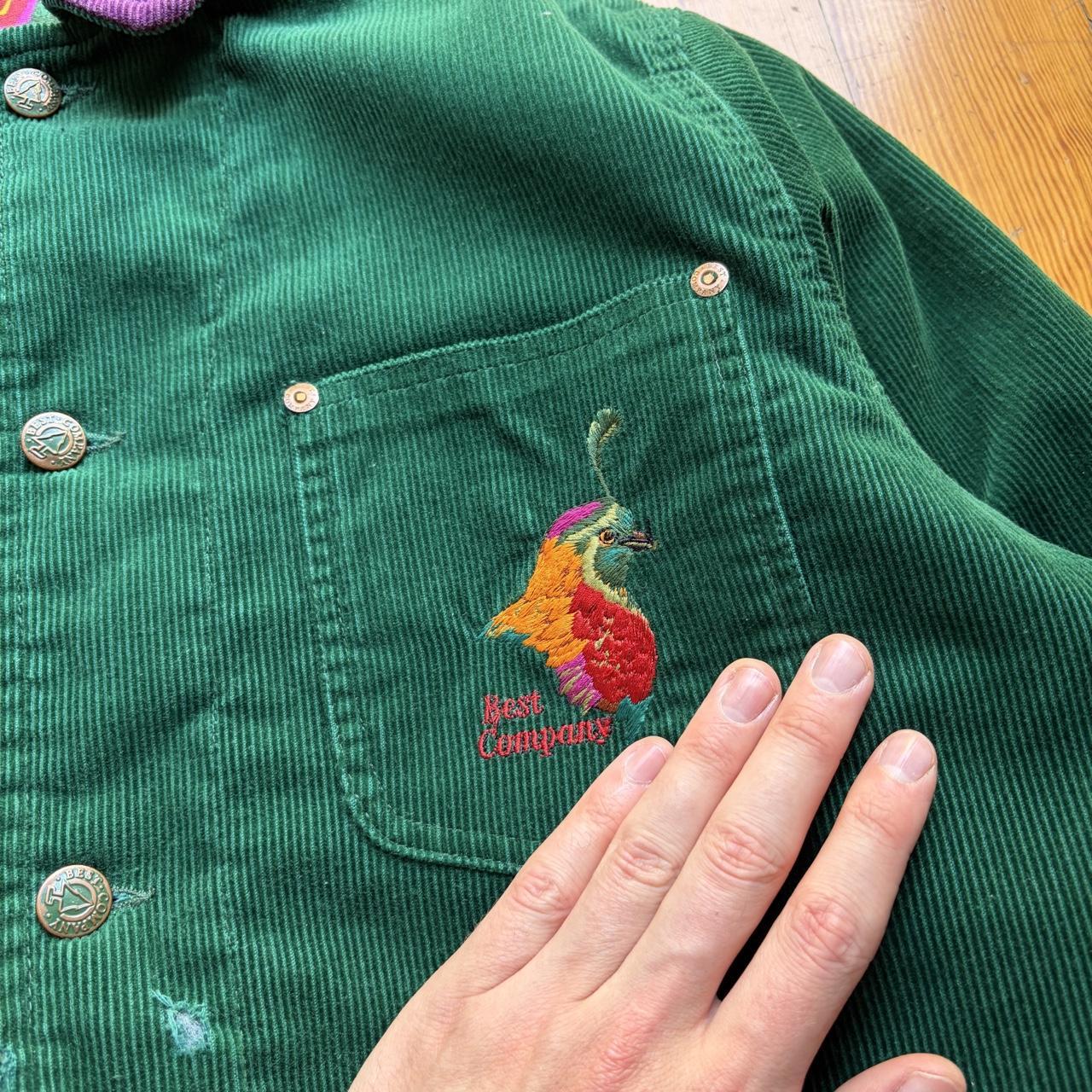 1980s Best Company Corduroy Jacket Green S