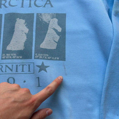 1991 Taverniti Antarctica Sweatshirt Blue M