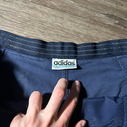 1990s Adidas Equipment Shorts Navy 40W