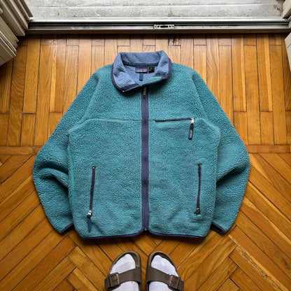 1990s Patagonia Deep Pile Fleece M