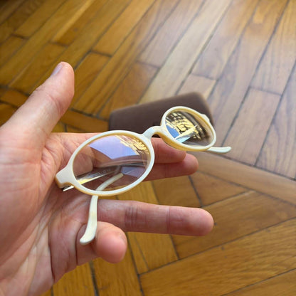 1990s CP Company Glasses Cream OS