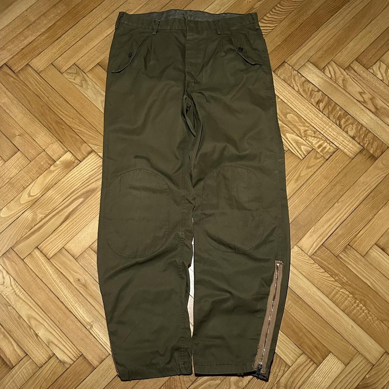 1980s Italian Army Surplus Trousers 34W 32L