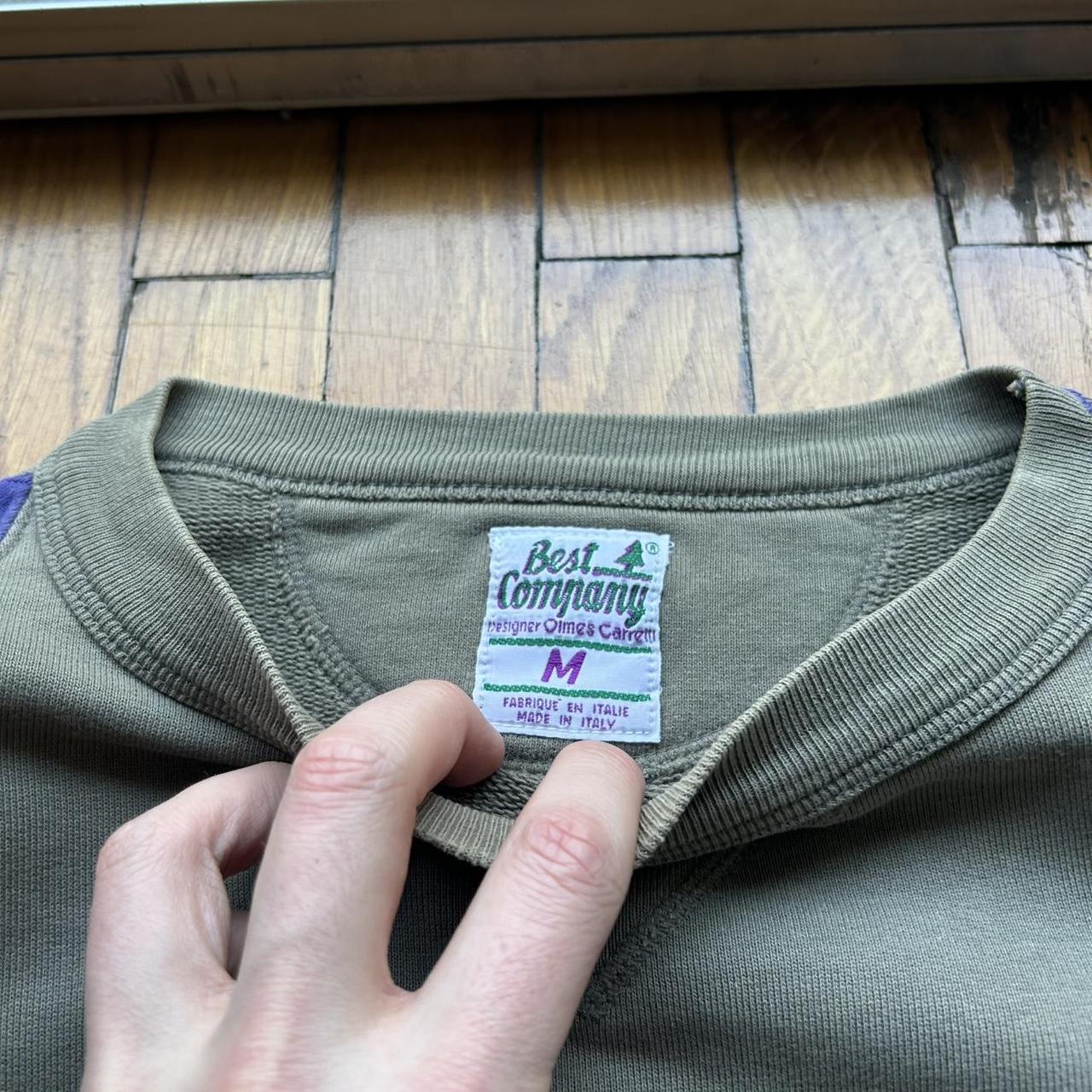 1980s Best Company Baseball Sweatshirt M