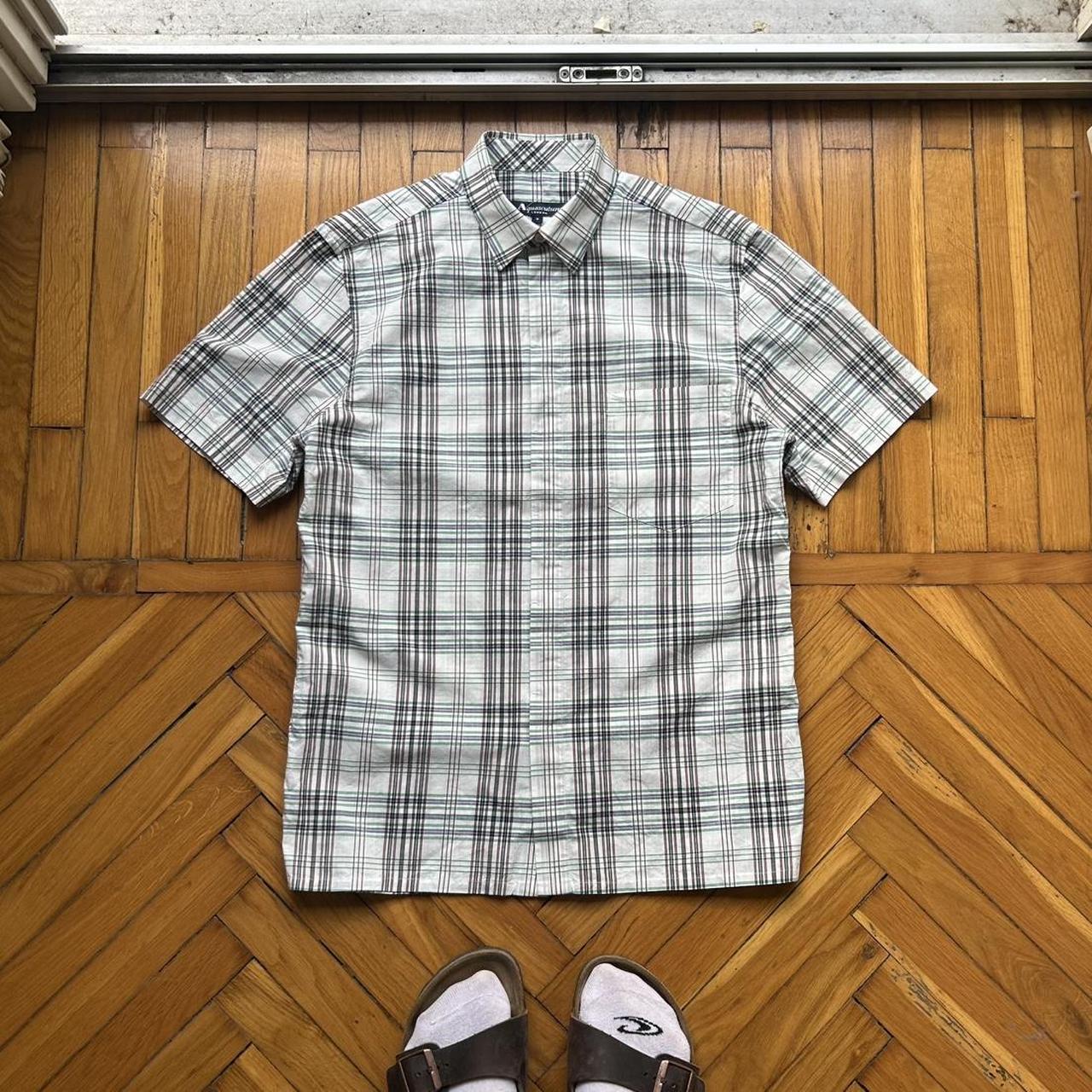 2000s Aquascutum Checked Shirt S