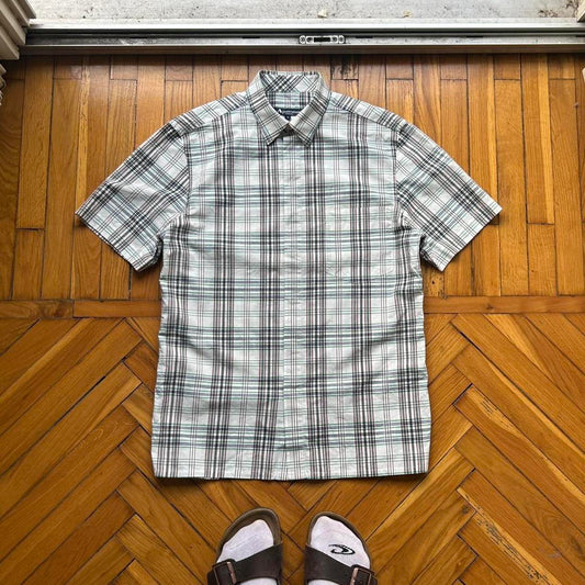 2000s Aquascutum Checked Shirt S