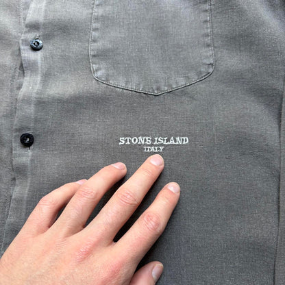 S/S 2006 Stone Island Linen Shirt M