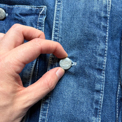 1990s J Taverniti Denim Jacket M