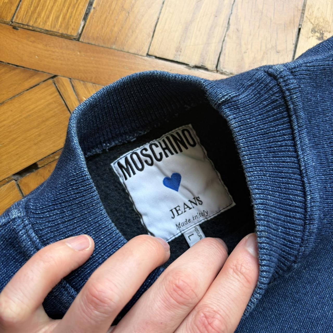 1990s Moschino Sweatshirt Navy M