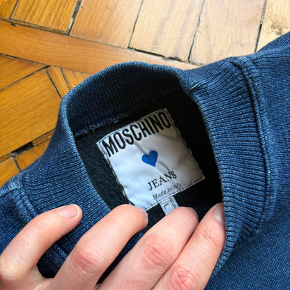 1990s Moschino Sweatshirt Navy M