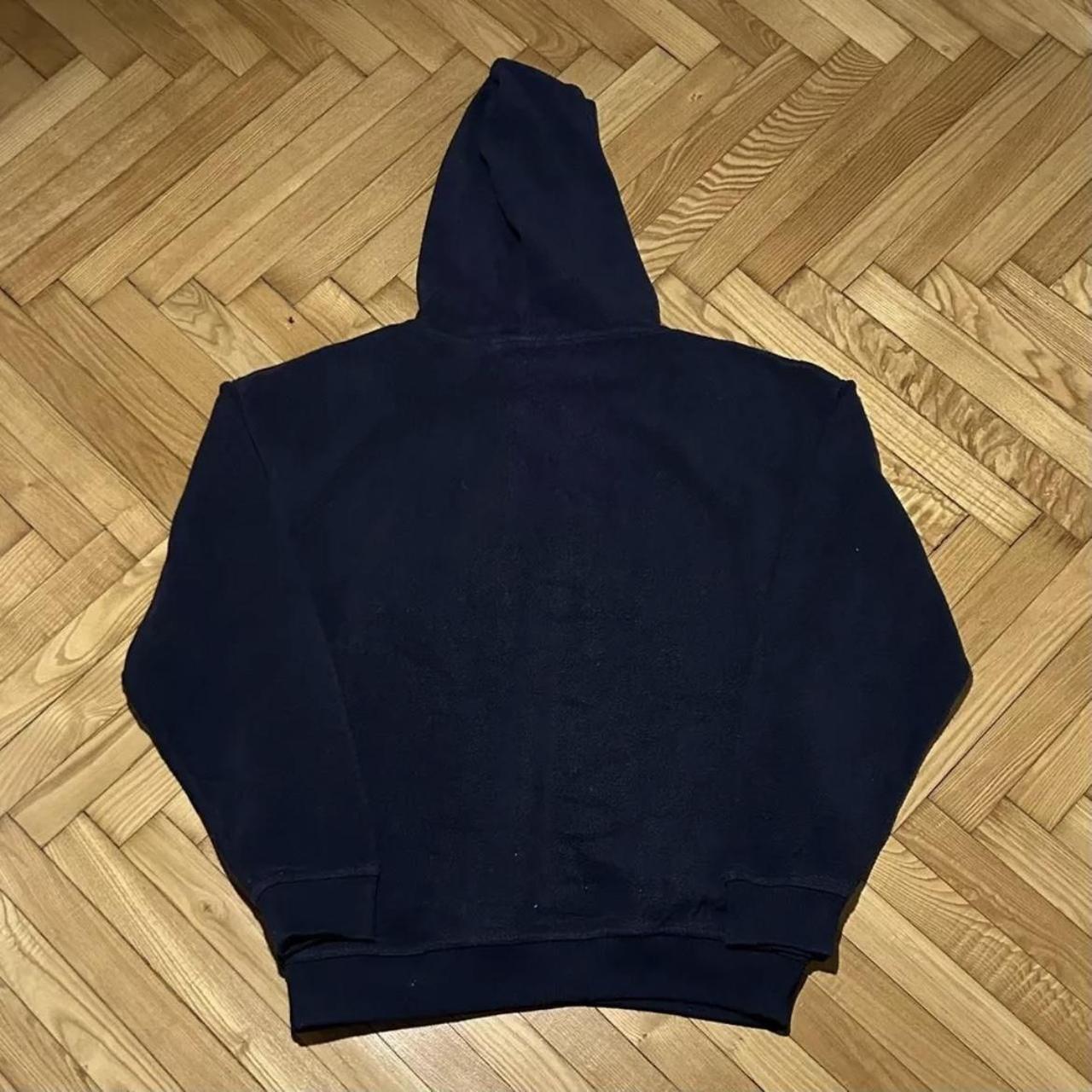 2000s Le Coq Sportif Fleece Hoodie Navy L