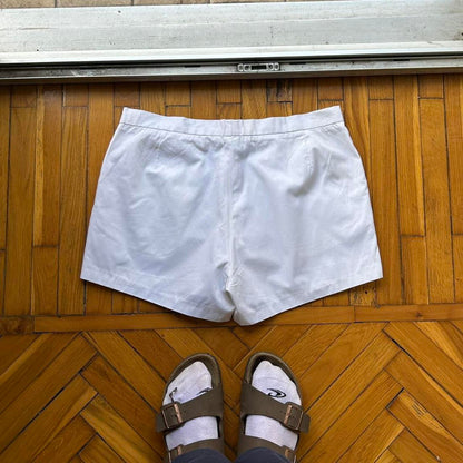 1980s Adidas Originals Tennis Shorts White 34W