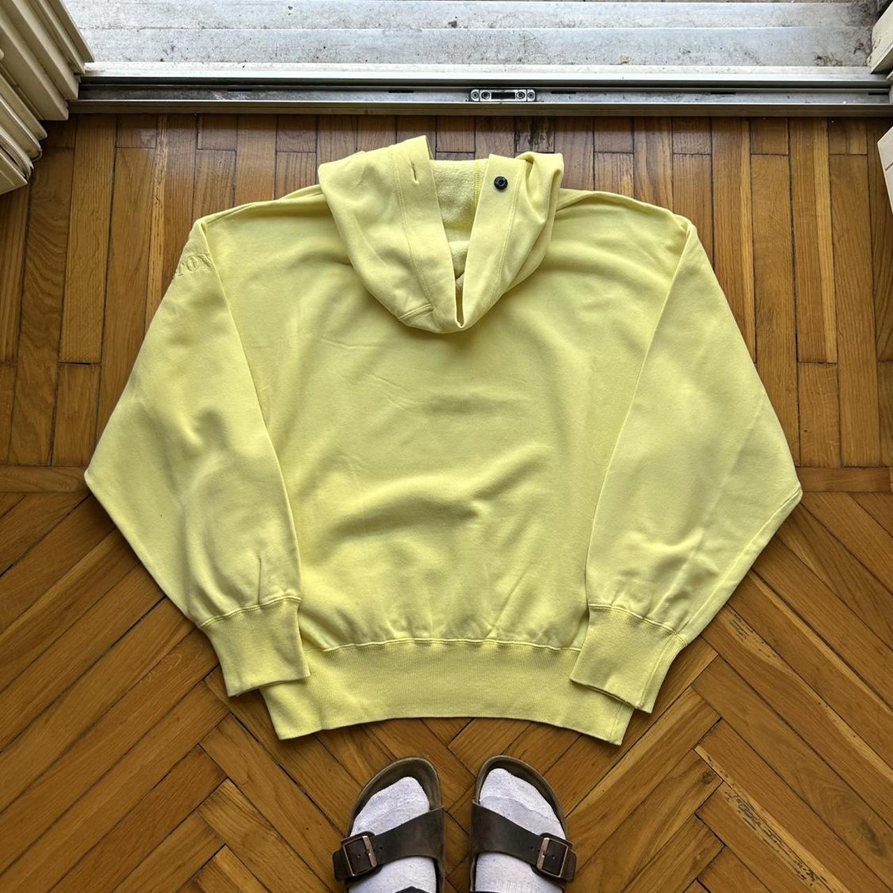 1980s Stone Island Hoodie Yellow L