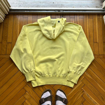 1980s Stone Island Hoodie Yellow L