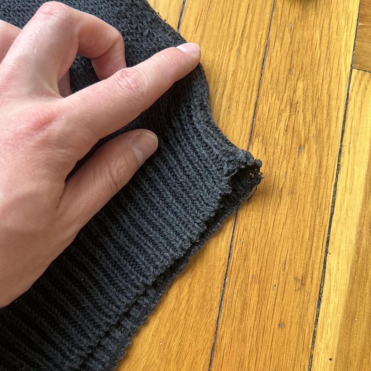 1980s CP Company Knitted Jumper Black L