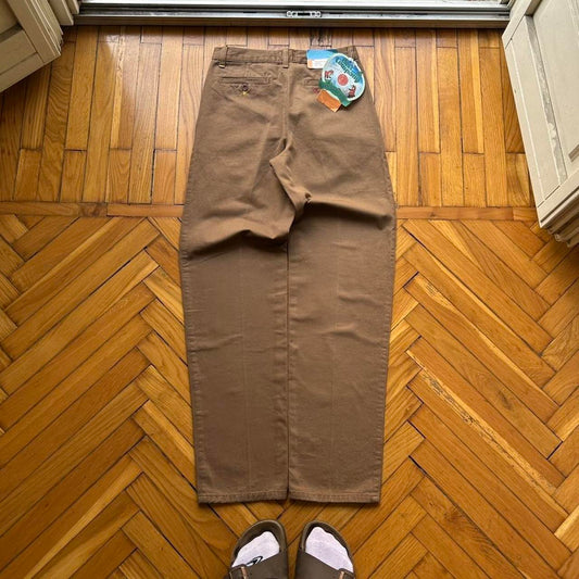 1980s Best Company Trousers Brown BNWT 26W 30L