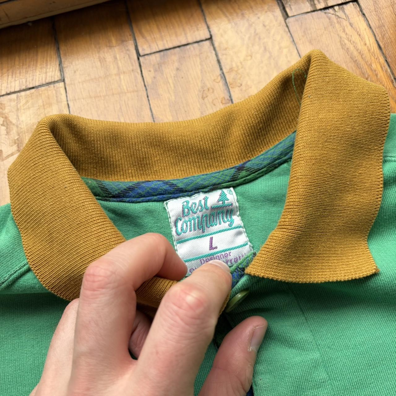 1980s Best Company Sweatshirt Green M