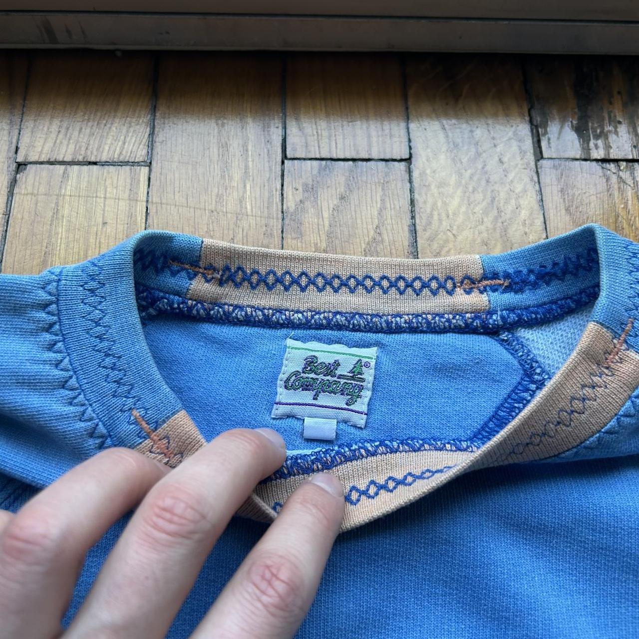 1990s Best Company Sweatshirt Blue S