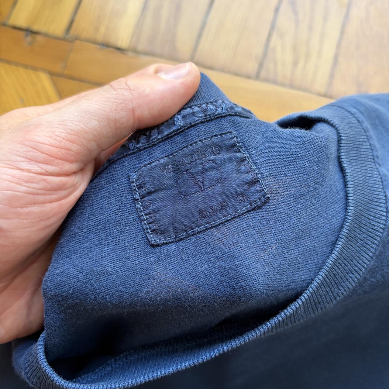 1990s Valentino T Shirt Navy M