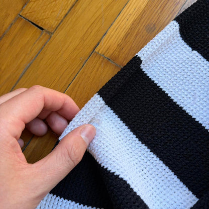 2000s Burberry Striped Knitted Jumper S