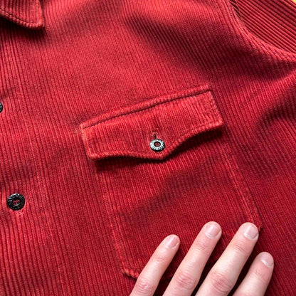 1991 Stone Island Jumbo Cord Shirt XL