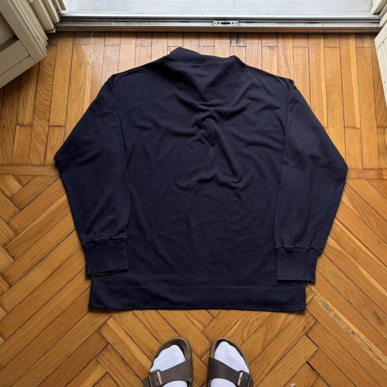 1980s Stone Island Sweatshirt Navy L