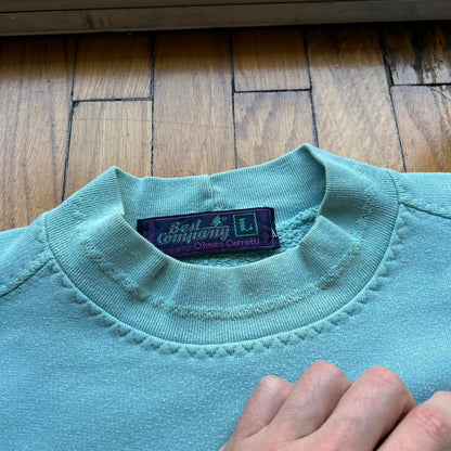 1990s Best Company Sweatshirt Blue L