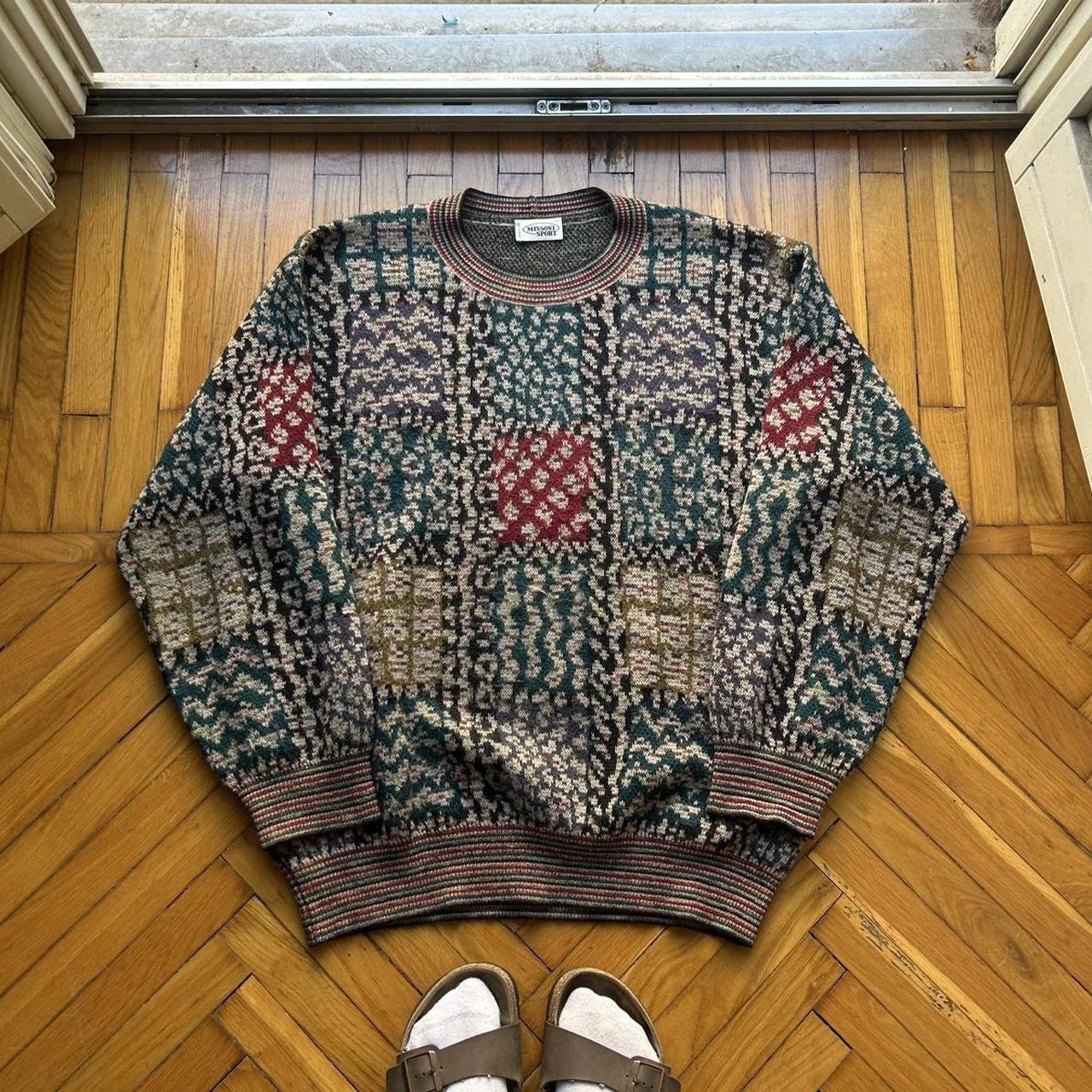 1990s Missoni Sport Knitted Jumper XL